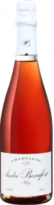 Шампанское Polisy Rose Brut, Andre Beaufort, AOC, 2018, 0.75 л