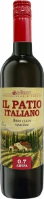 Вино Red Dry, Il Patio Italiano, 0.7 л