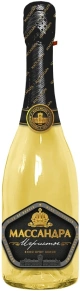 Игристое вино Крымское Белое Брют, Массандра, 0.75 л
