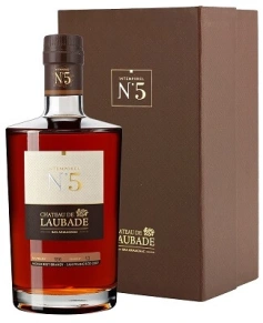 Арманьяк Intemporel №5, Chateau de Laubade, Hors d'Age, 25-50 лет, 0.7 л (п/у)