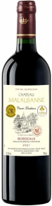 Вино Rouge, Chateau Malausanne, AOC, 2021, 0.75 л