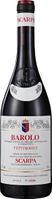 Вино Tettimorra Barolo, Scarpa, DOCG, 2015, 0.75 л
