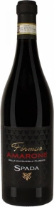 Вино Firmus Amarone della Valpolicella Classico, Spada, DOCG, 2018, 0.75 л