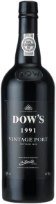 Портвейн Vintage Port, Dow's, 1991, 0.75 л