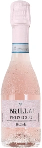 Игристое вино Prosecco Rose, Brilla!, DOC, 2022, 0.2 л