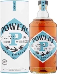 Виски Three Swallow, Powers, 0.7 л
