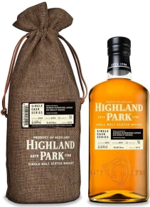 Виски Single Cask, Highland Park, 12 лет, 0.7 л (п/у)