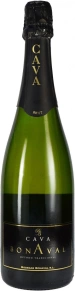 Игристое вино Cava Brut, Bonaval, 2021, 0.75 л