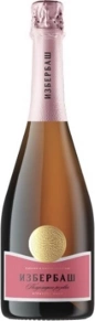 Игристое вино Полусладкое Розовое, Избербаш, 0.75 л