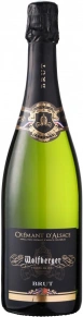 Игристое вино Cremant d'Alsace Brut, Wolfberger, AOC, 2019, 0.75 л