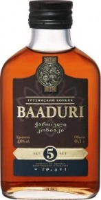 Коньяк Баадури, 5 лет, 0.1 л