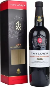 Портвейн Late Bottled Vintage Port, Taylor's, 2016, 0.75 л (п/у)