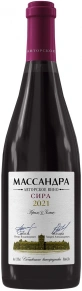 Вино Сира, Авторское вино, 2021, 0.75 л