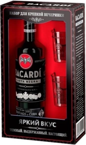 Ром Carta Negra, Bacardi, 4 года, 0.7 л (п/у)
