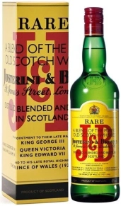 Виски Rare, J&B, 4 года, 0.7 л (п/у)