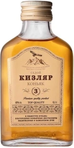 Коньяк Седой Кизляр, 3 zvezdy, 3 года, 0.1 л
