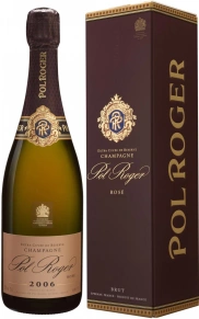 Шампанское Brut Rose, Pol Roger, 2006, 0.75 л (п/у)