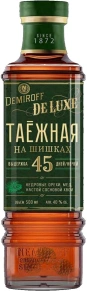 Ликер De Luxe Tayozhnaya na Shishkah, Demiroff, 45 дней, 0.5 л