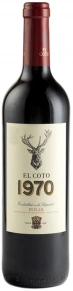 Вино El Coto de Rioja, DOC, 1970, 0.75 л