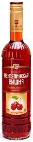 Ликер Мензелинская Вишня, Татспиртпром, настойка полусладкая, 0.5 л
