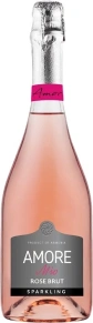 Игристое вино Rose Brut, Amore Mio, 2023, 0.75 л