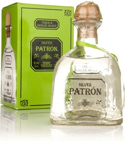 Текила Silver, Patron, 0.375 л (п/у)