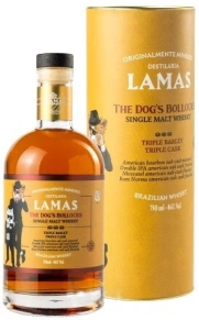 Виски The Dog's Bollocks Triple Cask, Lamas, 0.75 л (в тубе)