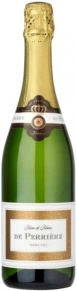 Игристое вино Blanc de Blancs Demi-Sec, De Perriere, AOC, 0.75 л