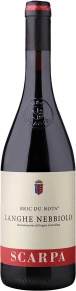 Вино Bric du Nota Nebbiolo, Scarpa, DOC, 2023, 0.75 л