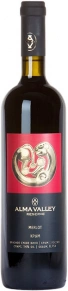 Вино Reserve Merlot, Alma Valley, 2014, 0.75 л