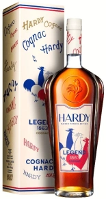 Коньяк Legend 1863, Hardy, 2 года, 1 л (п/у)