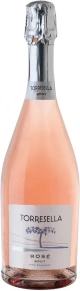 Игристое вино Rose Brut, Torresella, DOC, 0.75 л