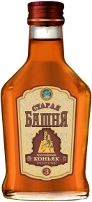 Коньяк Старая Башня, 3 года, 0.1 л