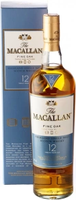 Виски Fine Oak, Macallan, 12 лет, 0.5 л (п/у)