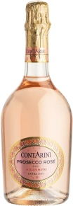 Игристое вино Prosecco Rose Millesimato Extra Dry, Contarini, DOC, 2022, 0.75 л