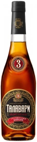 Коньяк Талавари, 3 stars, 3 года, 0.5 л