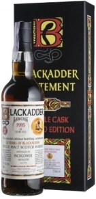 Виски Raw Cask Inchgower, Blackadder, 20 лет, 0.7 л (п/у)