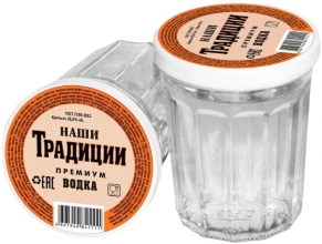 Водка Премиум, Наши Традиции, 0.1 л