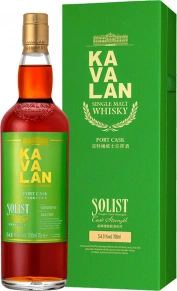 Виски Solist Port Cask, Kavalan, 5 лет, 0.7 л (п/у)