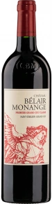 Вино Chateau Belair-Monange, AOC, 2020, 0.75 л