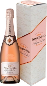 Игристое вино Kaapse Vonkel Brut Rose, Simonsig, 2019, 0.75 л (п/у)