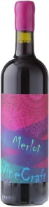 Вино Merlot, Winecraft, 2021, 0.75 л