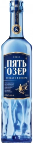 Водка Пять Озер, 0.7 л