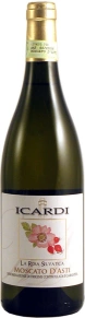 Игристое вино La Rosa Selvatica Moscato d'Asti, Icardi, DOCG, 2013, 0.75 л