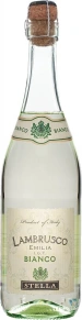 Игристое вино Bianco Lambrusco dell'Emilia, Stella, IGT, 0.75 л