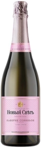 Игристое вино Каберне Совиньон Брют Розе (выдержанное), Новый Свет, 0.75 л