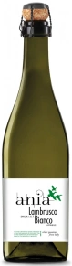 Игристое вино Lambrusco Bianco Amabile, Ania, IGT, 0.75 л