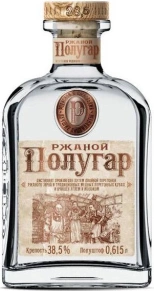 Водка Rye, Polugar, 0.615 л